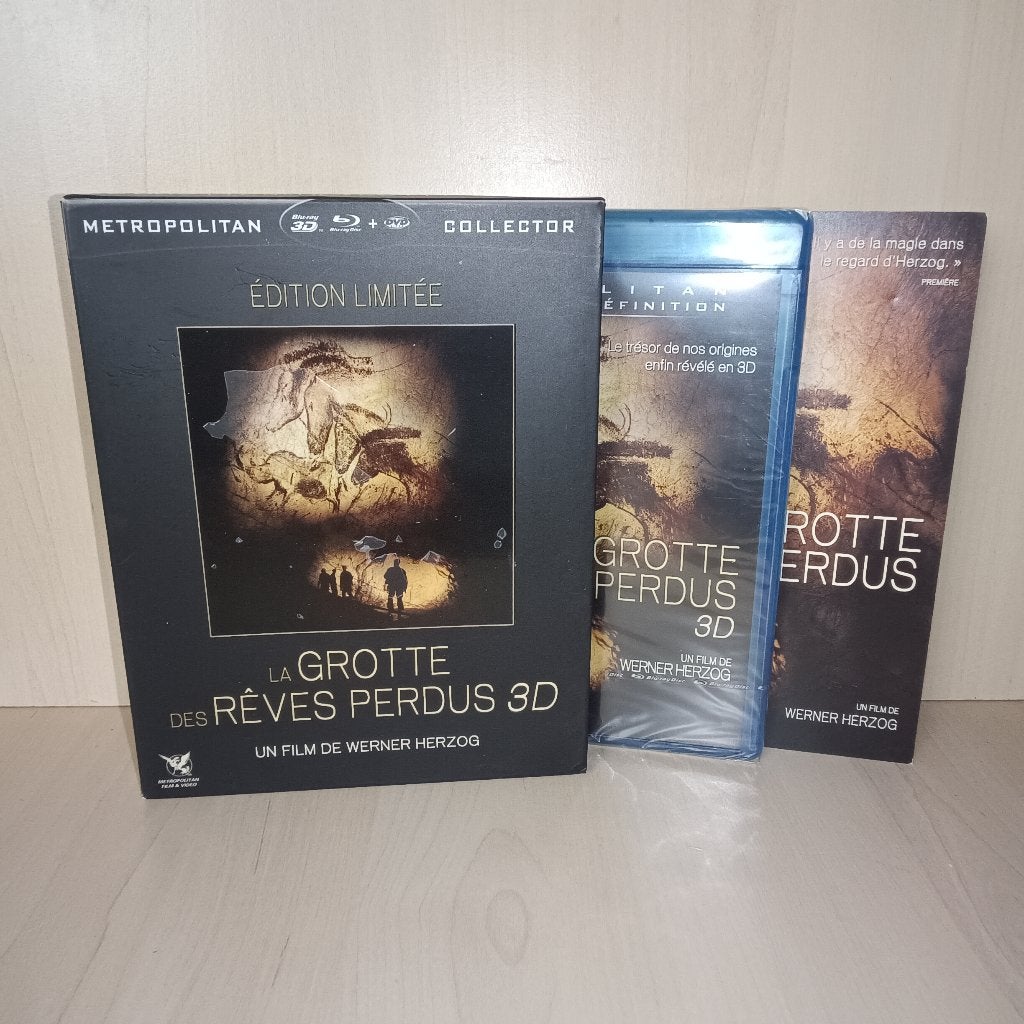 La Grotte des Rêves Perdus (Werner Herzog) Coffret Blu-Ray, CD & DVD, Blu-ray, Enlèvement ou Envoi, Blu-ray, Coffret