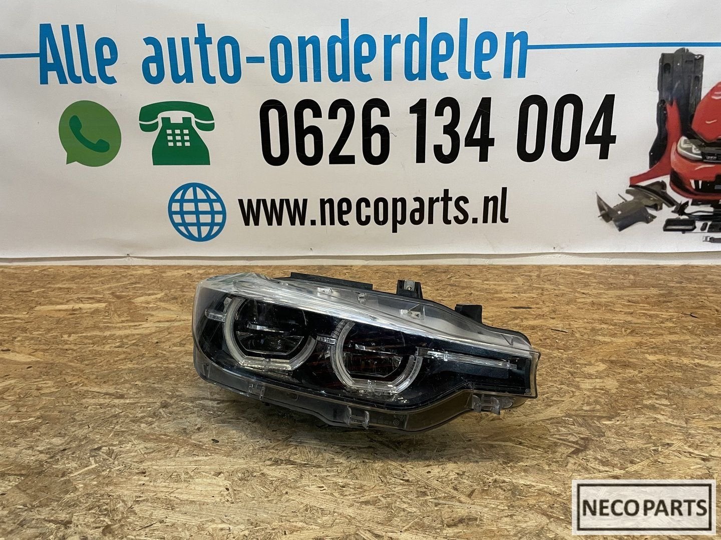 BMW 3 SERIE F30 F31 F80 LCI ADAPTIEVE LED KOPLAMP 7492616, Gebruikt, -, -, Ophalen of Verzenden