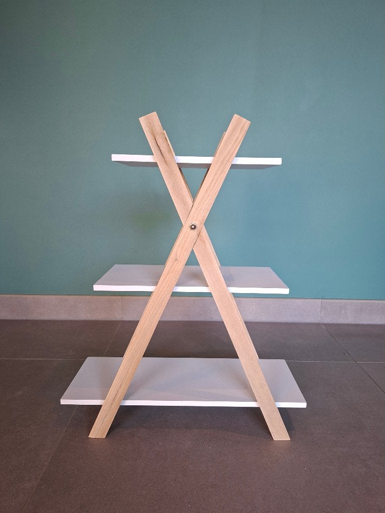 Etagere met 3 plankjes, Bois, Démontable, Comme neuf, Enlèvement