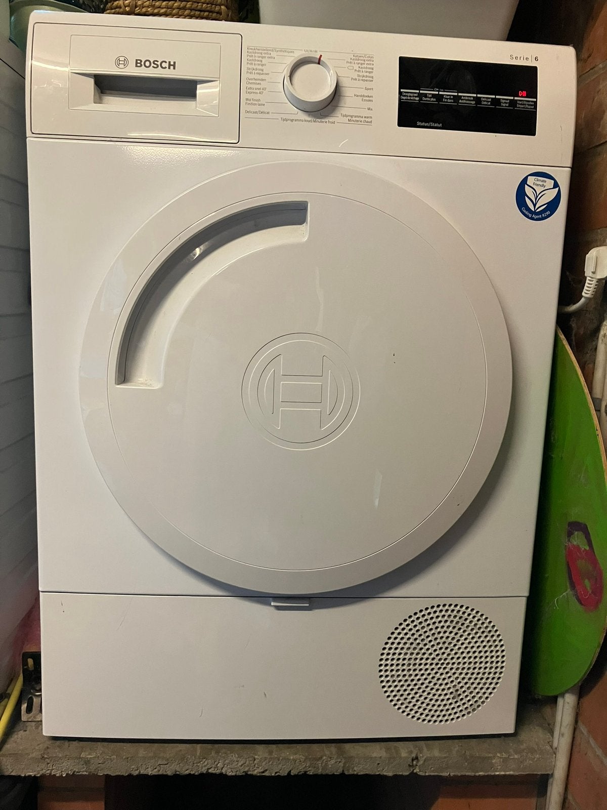 Bosch condensdroogkast warmtepomp, Elektronische apparatuur, Ophalen, Gebruikt