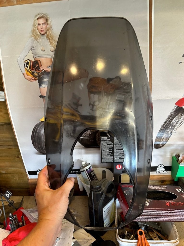Originele Ruit KTM 990 Adventure LC8, Ophalen, Gebruikt