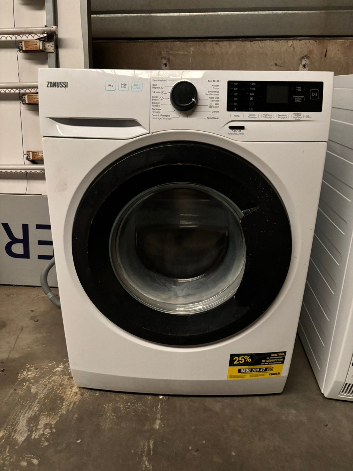 Zanussi wasmachine, Ophalen of Verzenden, Zo goed als nieuw