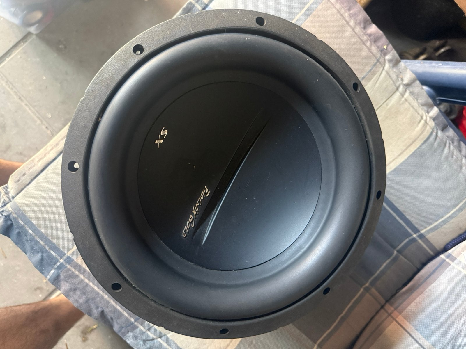 Phoenix gold sx110d2 subwoofer zonder kist., Autos : Divers, Haut-parleurs voiture, Enlèvement, Comme neuf