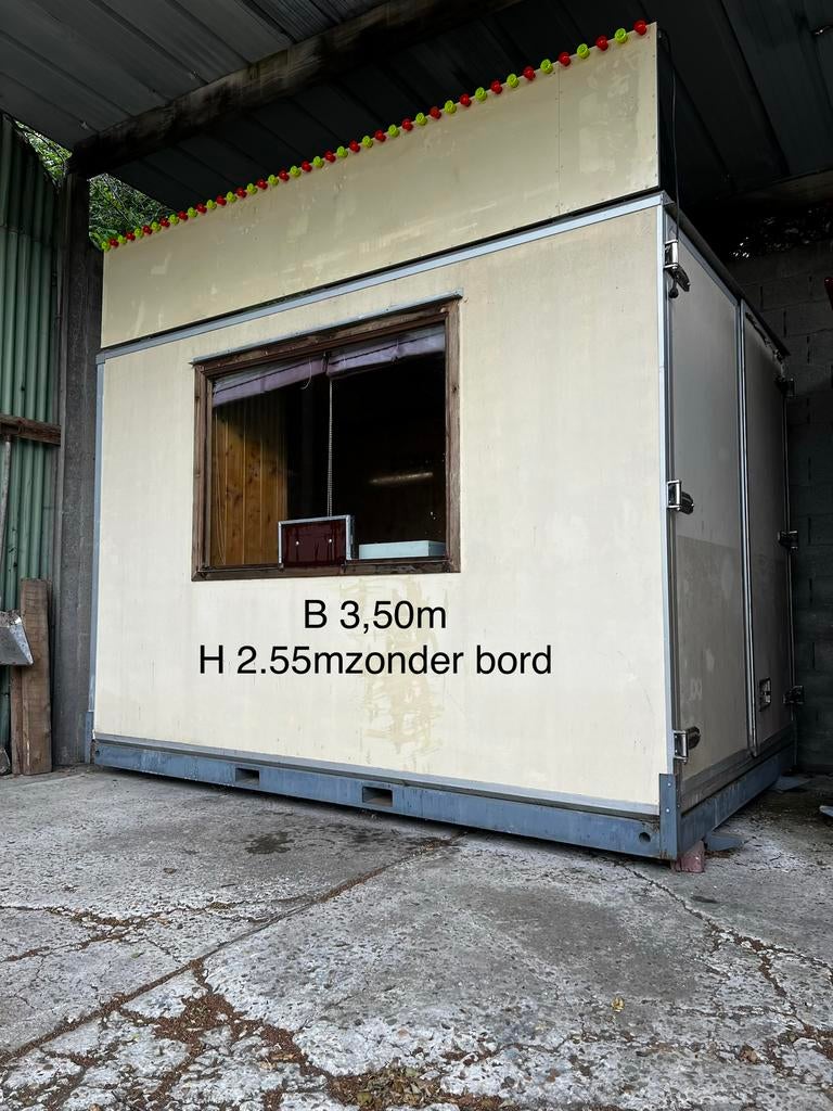 Kassa container - unit