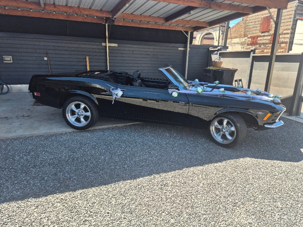 mustang 1970 cab, Auto's, Automaat, Zwart, Cabriolet, Zwart