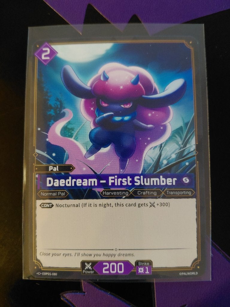 Palworld: Daedream – <C> EBP01-080 (PRISTINE), Enlèvement ou Envoi, Neuf, Carte(s) à jouer