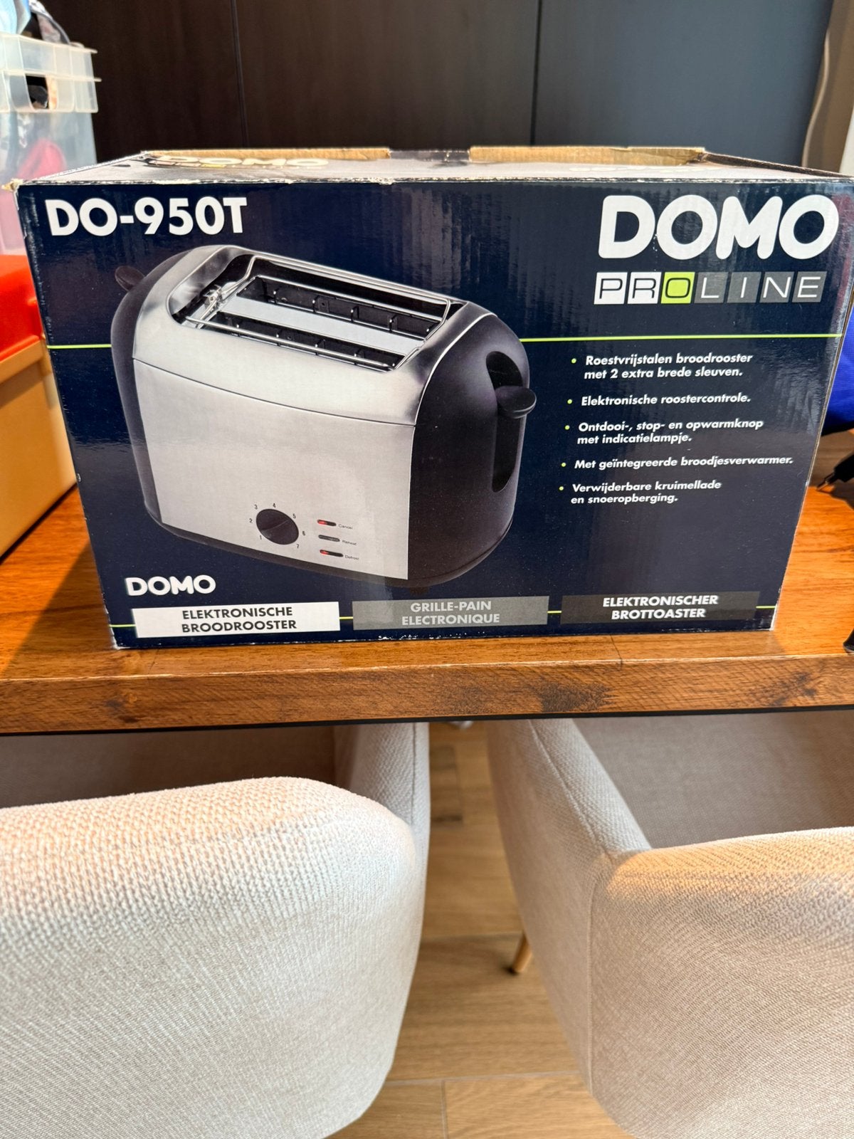 Broodrooster Domo, Elektronische apparatuur, Ophalen, Gebruikt