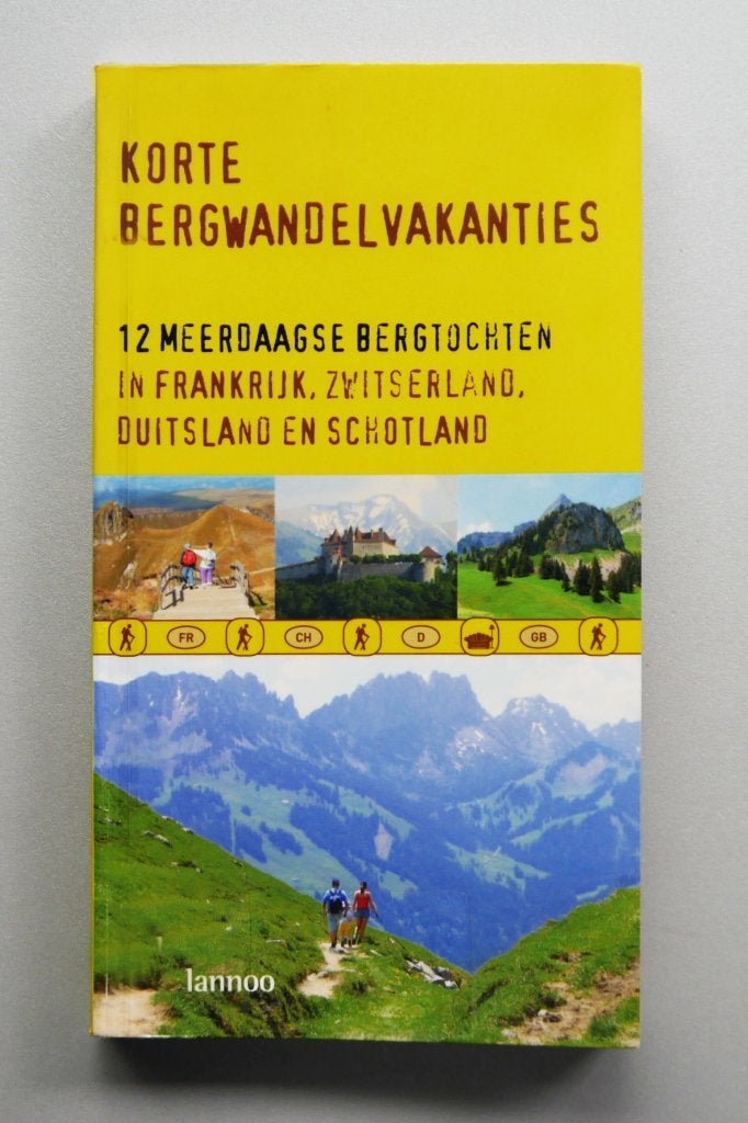 12 Meerdaagse Bergwandeltochten, Boeken, Reisgidsen, Nieuw, Ophalen of Verzenden