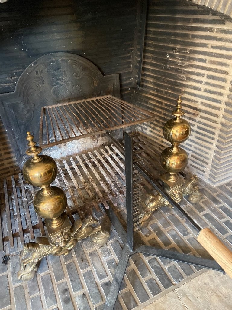 BBQgril voor openhaard, Ophalen, Zo goed als nieuw, Vrijstaande haard, Overige soorten