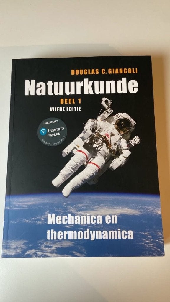 Boek natuurkunde van Douglas C. Giancoli, Boeken, Studieboeken en Cursussen, Ophalen of Verzenden, Zo goed als nieuw, Hoger Onderwijs