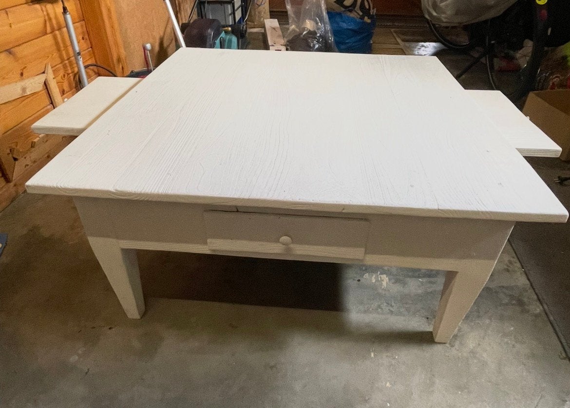 Salontafel, Ophalen, Gebruikt, 100 tot 150 cm, 100 tot 150 cm