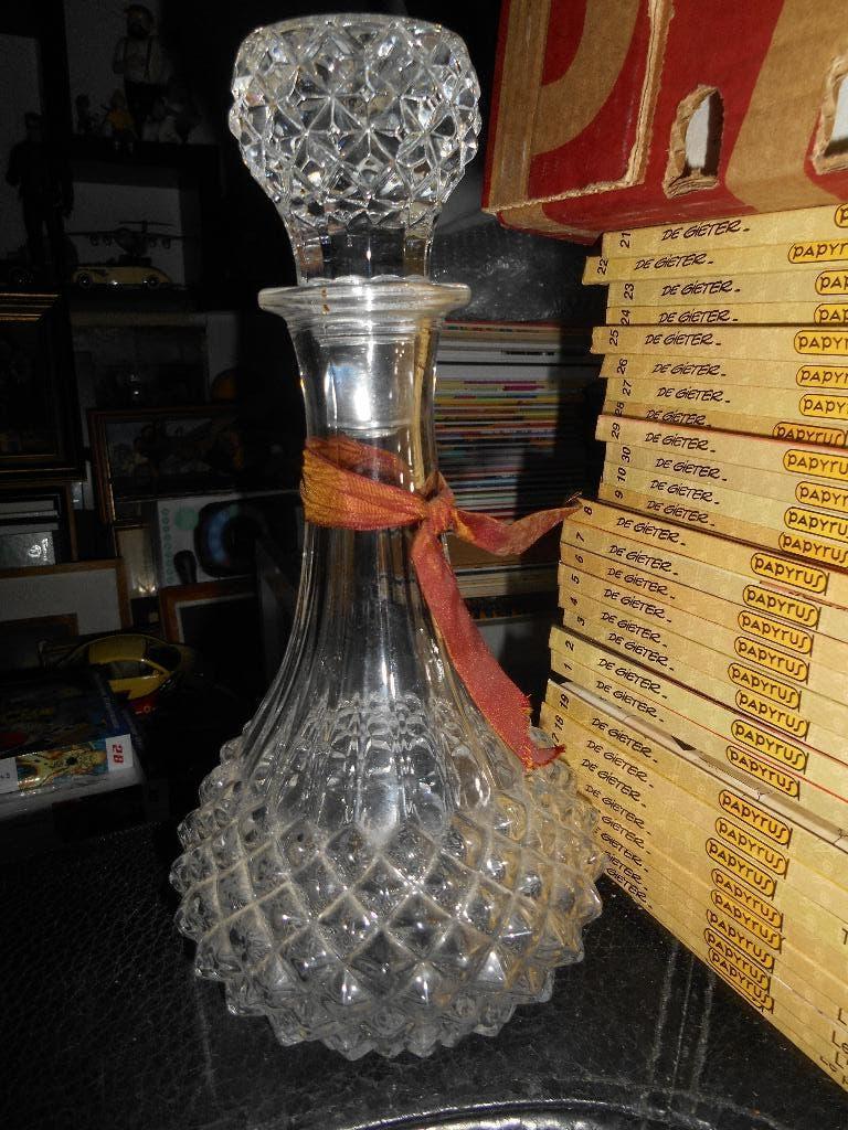 Carafe avec bouchon Crystal d' Arques +-27 cm, Antiquités & Art, Enlèvement ou Envoi