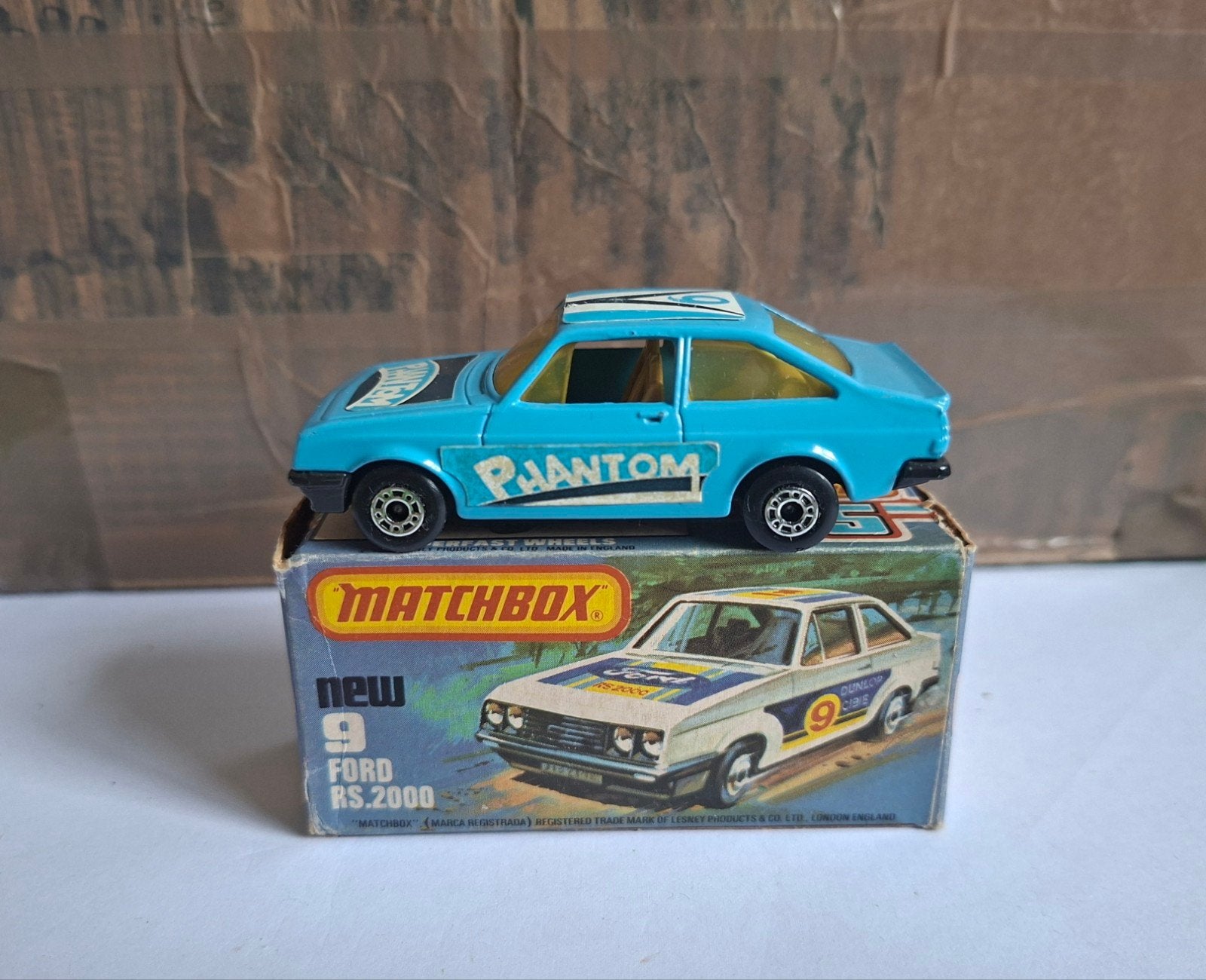 matchbox superfast 9 ford escort, Ophalen of Verzenden, Matchbox