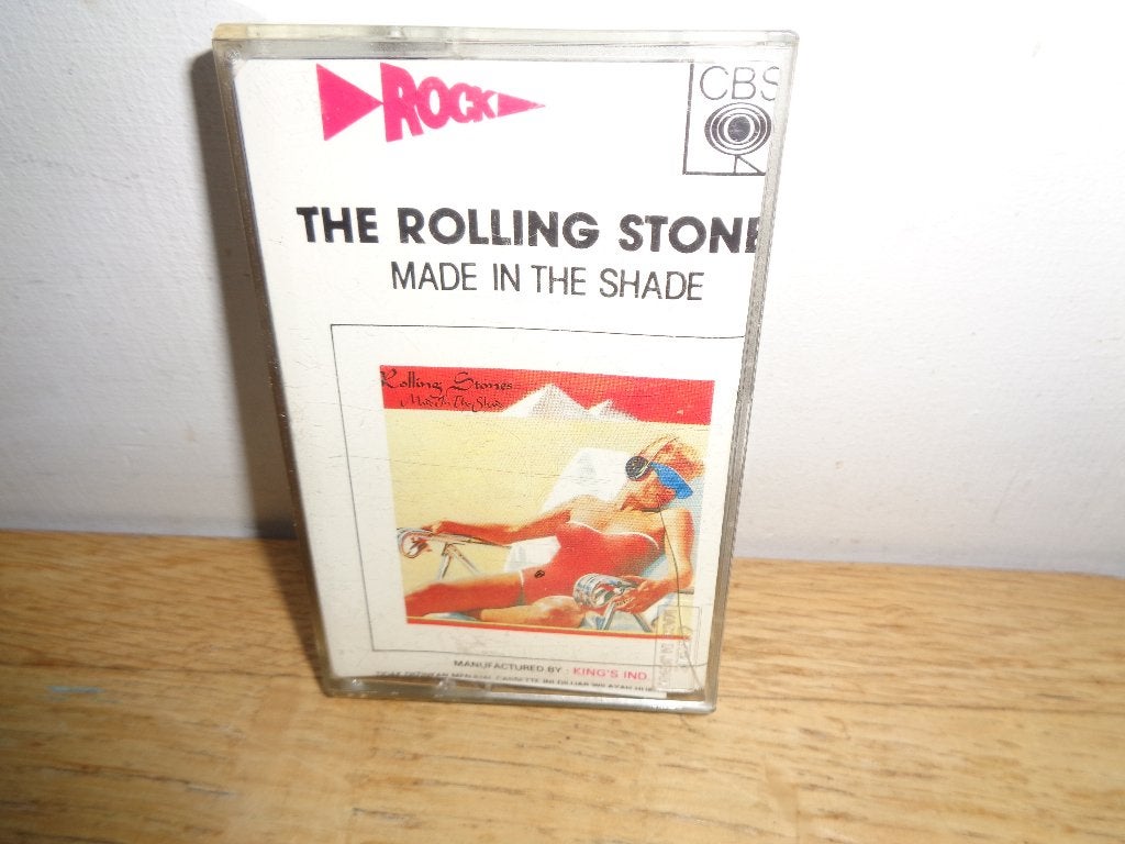 Rolling Stones cassette "Made in the Shade" [Indonesia], CD & DVD, Cassettes audio, Originale, Utilisé, 1 cassette audio, Rock en Metal