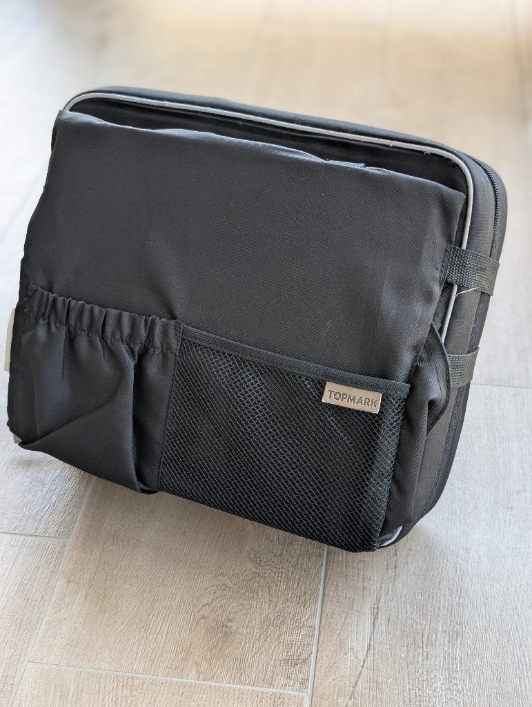 Topmark Up compacte stoelverhoger / reiszitje – Zwart – ZGS, Kinderen en Baby's, Kinderstoelen, Ophalen, Gebruikt, Overige typen