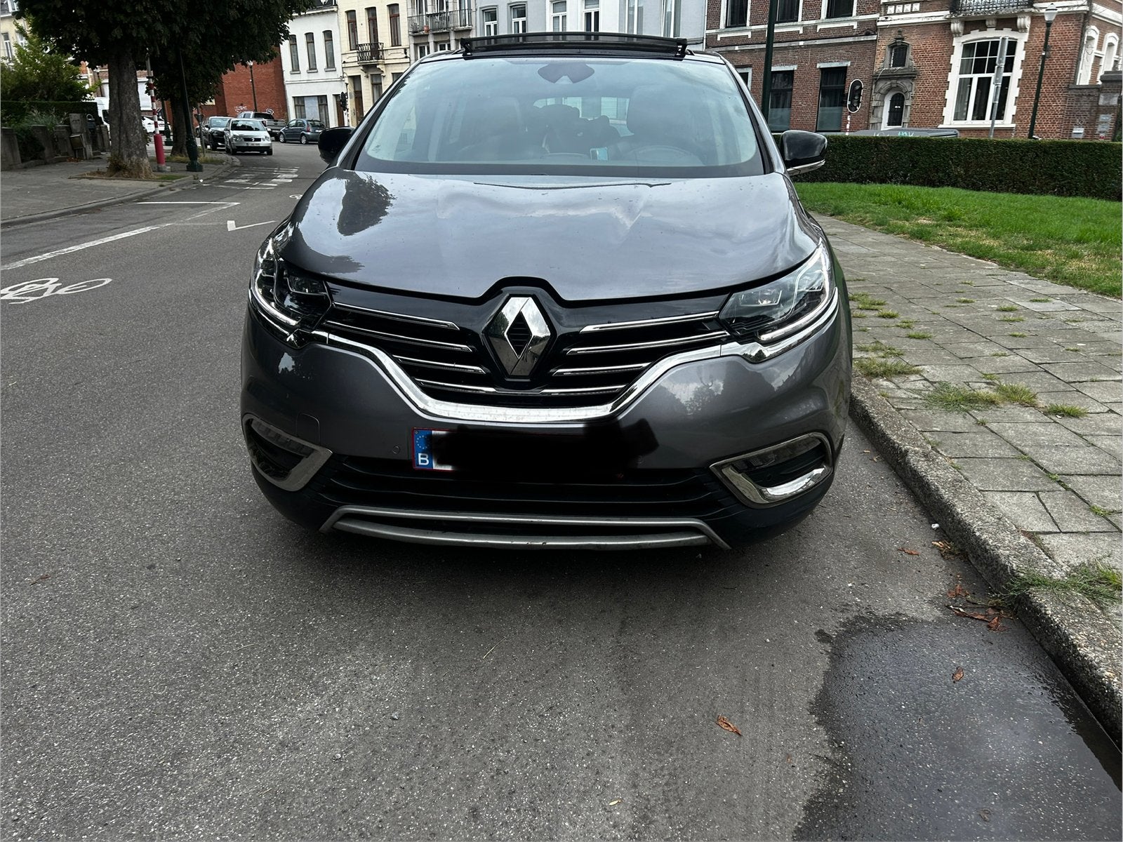 Renault espace 1,6dci 7 pl 166km fulll 2016, Autos, Renault, Cuir, Argent ou Gris, Euro 6, Phares entièrement LED