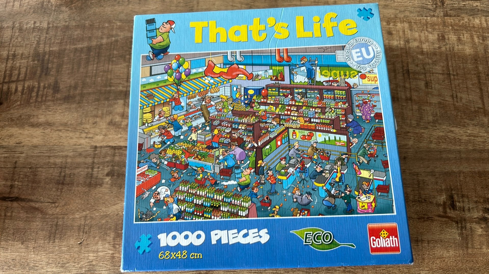 Thats Life puzzel 1000 stuks, Hobby en Vrije tijd, Ophalen, Zo goed als nieuw