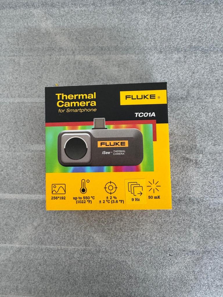 Fluke TC01A Thermische Camera voor Smartphone - Nieuw, Hobby en Vrije tijd, Elektronica-componenten, Verzenden