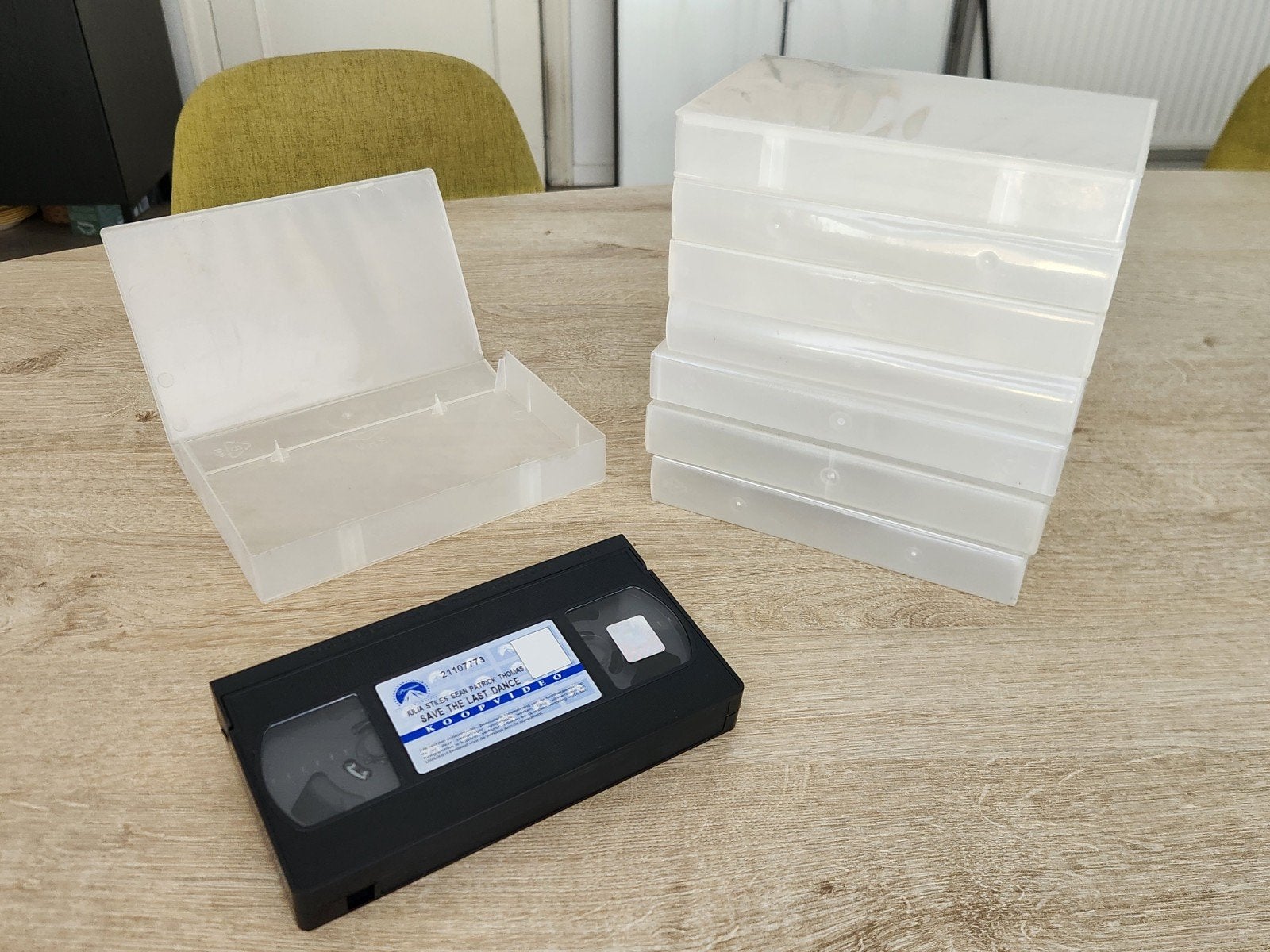 Gratis lege VHS cassette dozen, Ophalen, VHS
