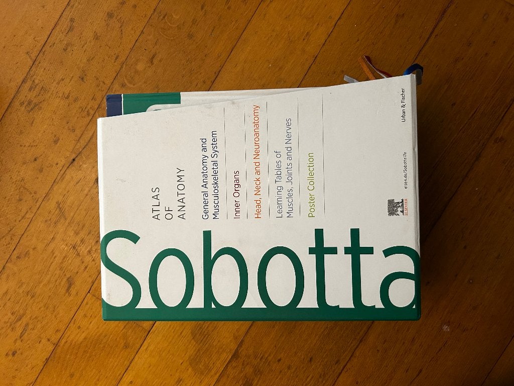 Sobotta atlassen, Ophalen, Zo goed als nieuw, Hoger Onderwijs