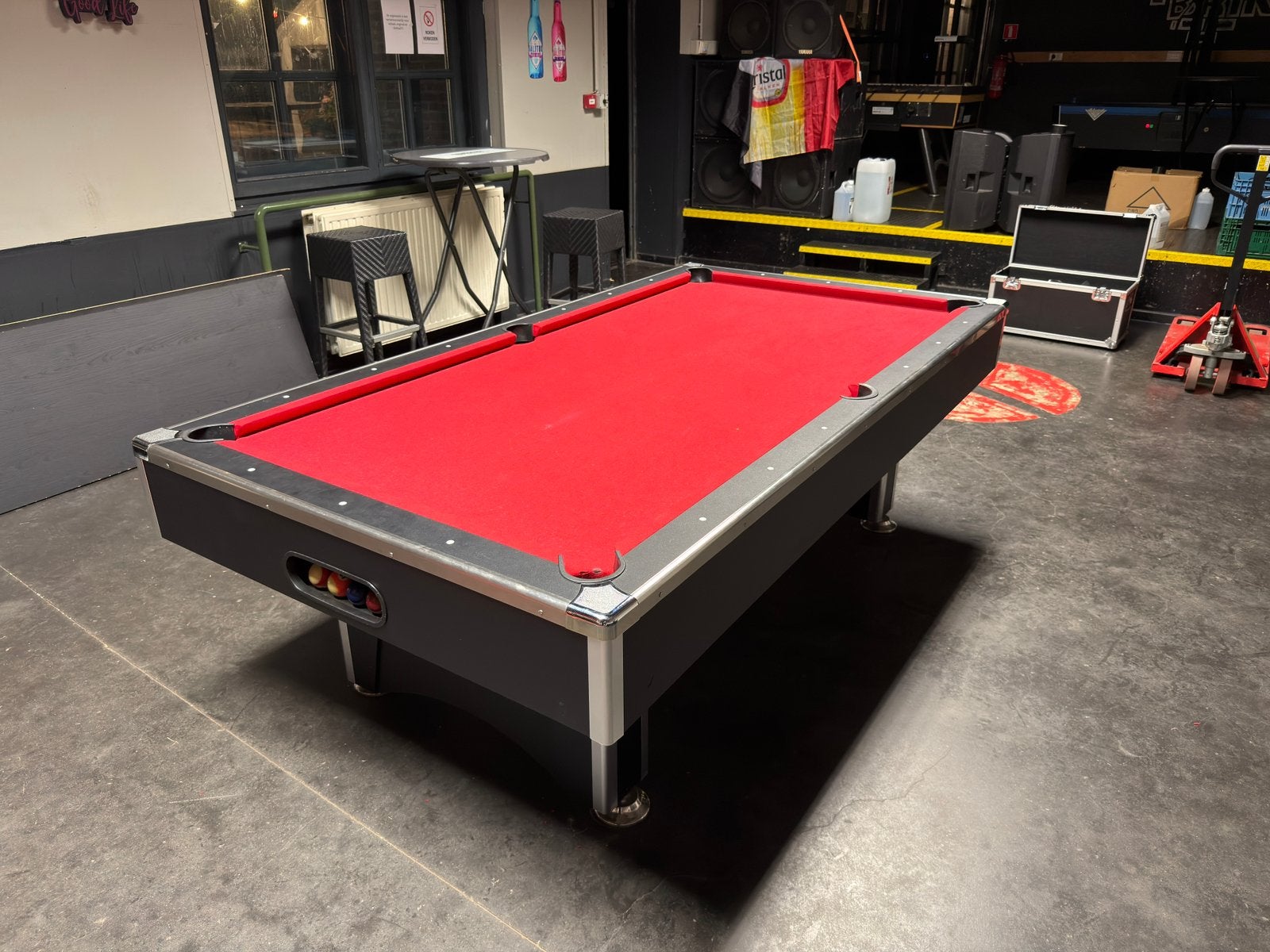 Pooltafel 8ft, Sport en Fitness, Biljarten en Poolen, Ophalen, Zo goed als nieuw, Pooltafel