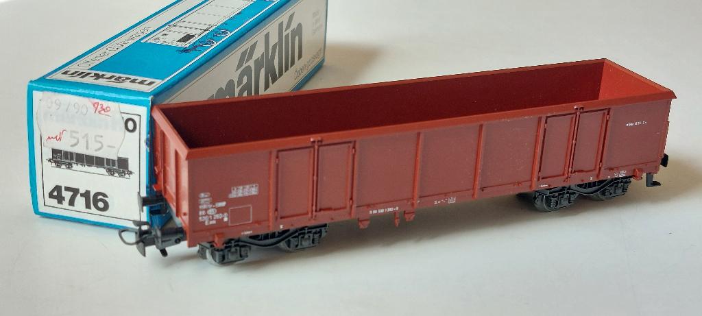 SNCB/SNCB MARKLIN WAGON TOMBEREAU EAOS *HO/AC N 4716, Hobby & Loisirs créatifs, Trains miniatures | HO, Neuf, Courant alternatif