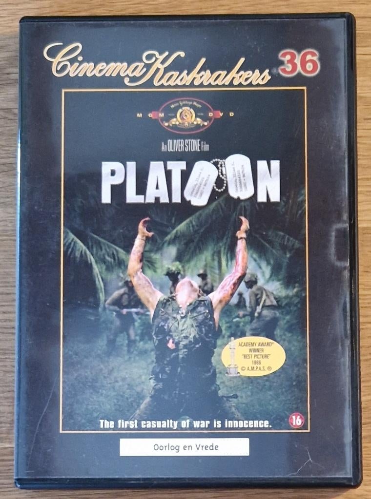 Platoon (1986) - DVD, Vanaf 16 jaar, Zo goed als nieuw, Drama