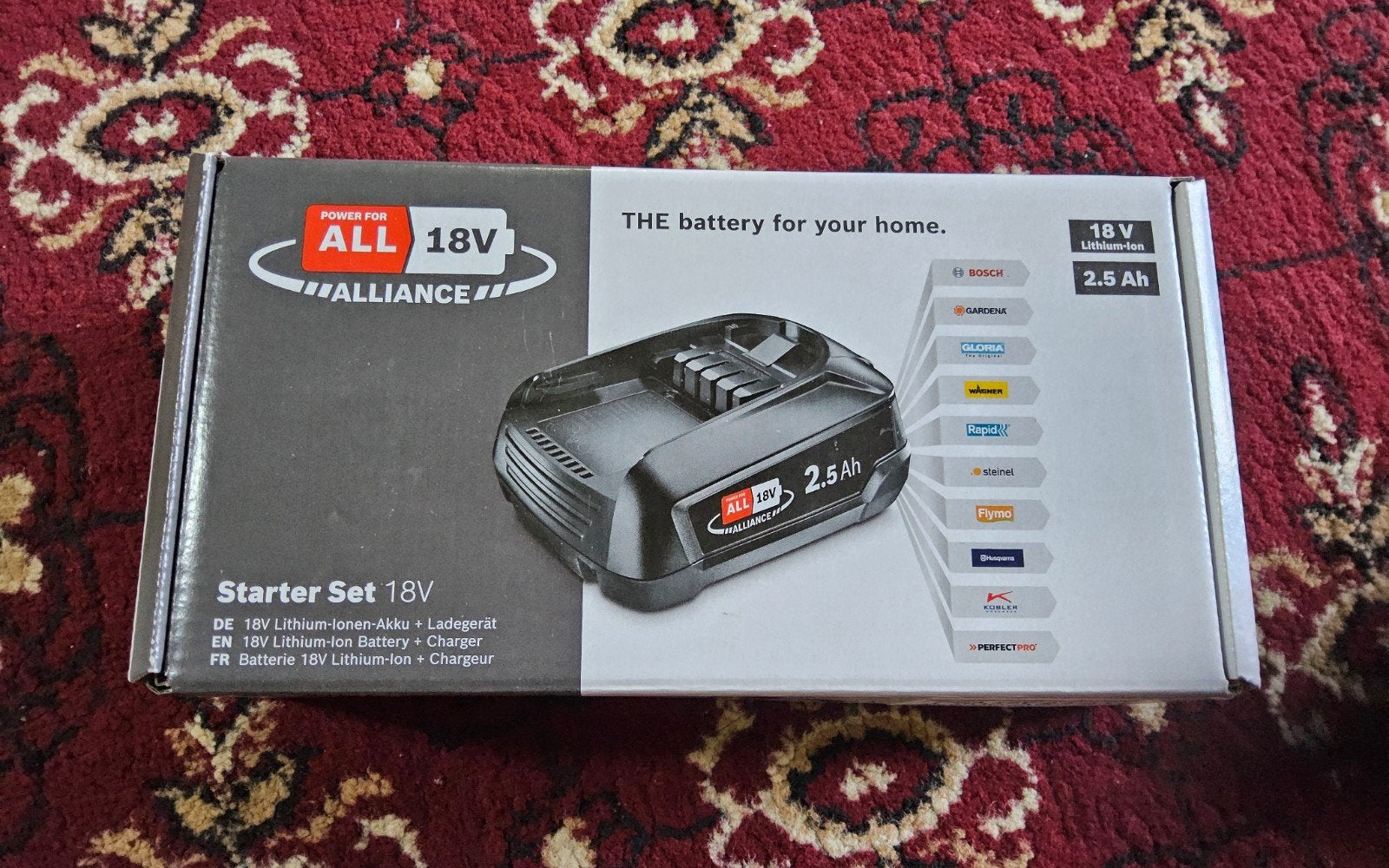 Kit de démarrage à batterie 18 V Bosch, neuf dans la boîte,, Enlèvement ou Envoi