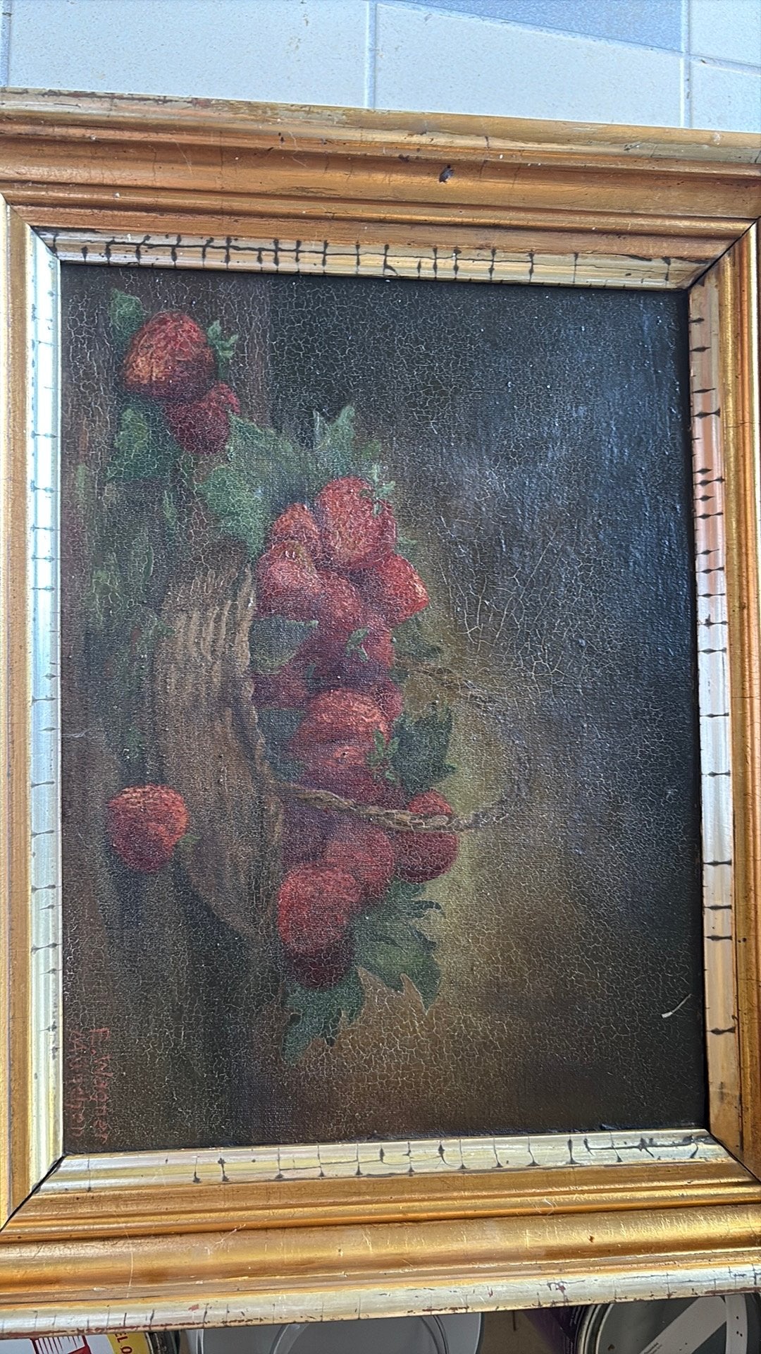 Ce tableau est une nature morte, Antiquités & Art, Enlèvement, Nature morte, Toile