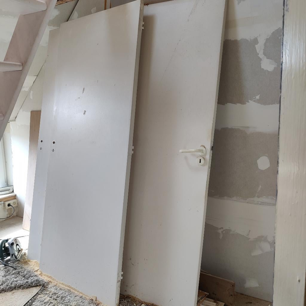 Schilderdeuren Herentals, Doe-het-zelf en Bouw, Ophalen, Gebruikt, 80 tot 100 cm, Binnendeur