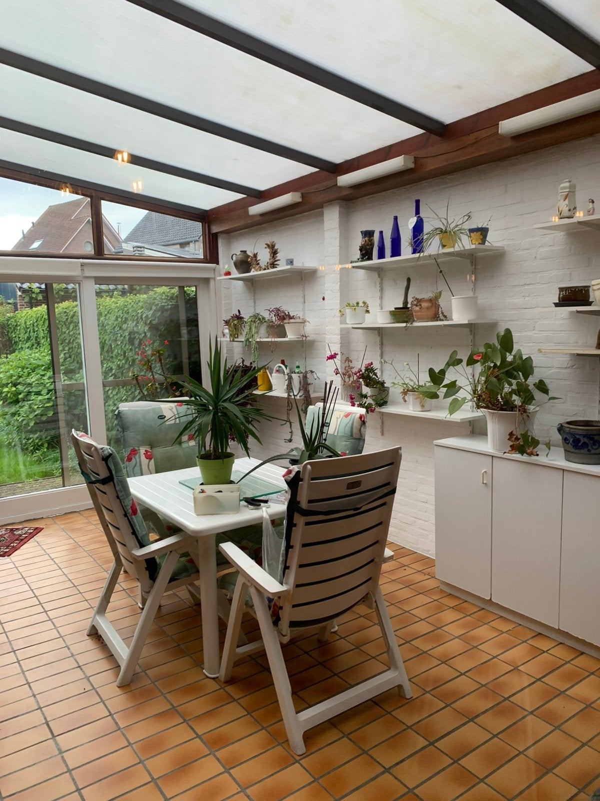 Tuinset ,zo goed als nieuw .bieden aub, Jardin & Terrasse, Verrières, Enlèvement, Comme neuf