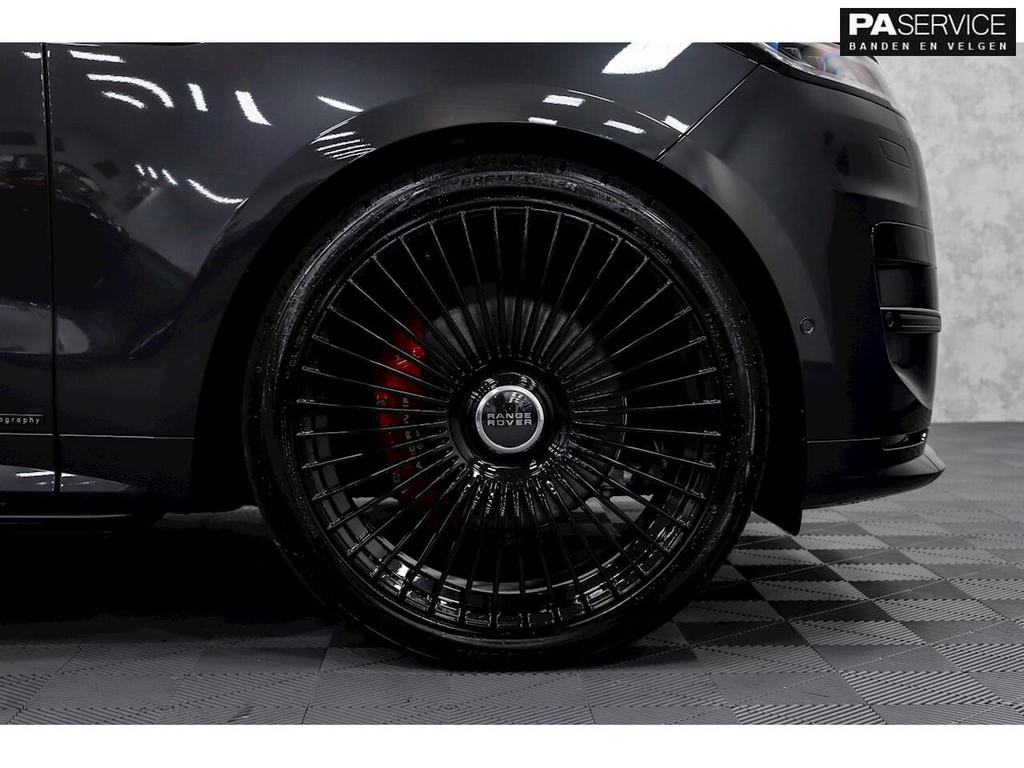 Nw 22 inch Gloss Black Land Rover Defender incl Vredestein, Neuf, Pneus et Jantes, 4 Saisons, 285 mm