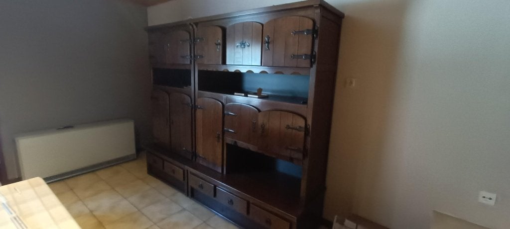 wandkast, Ophalen, Gebruikt, Met deur(en), Eikenhout