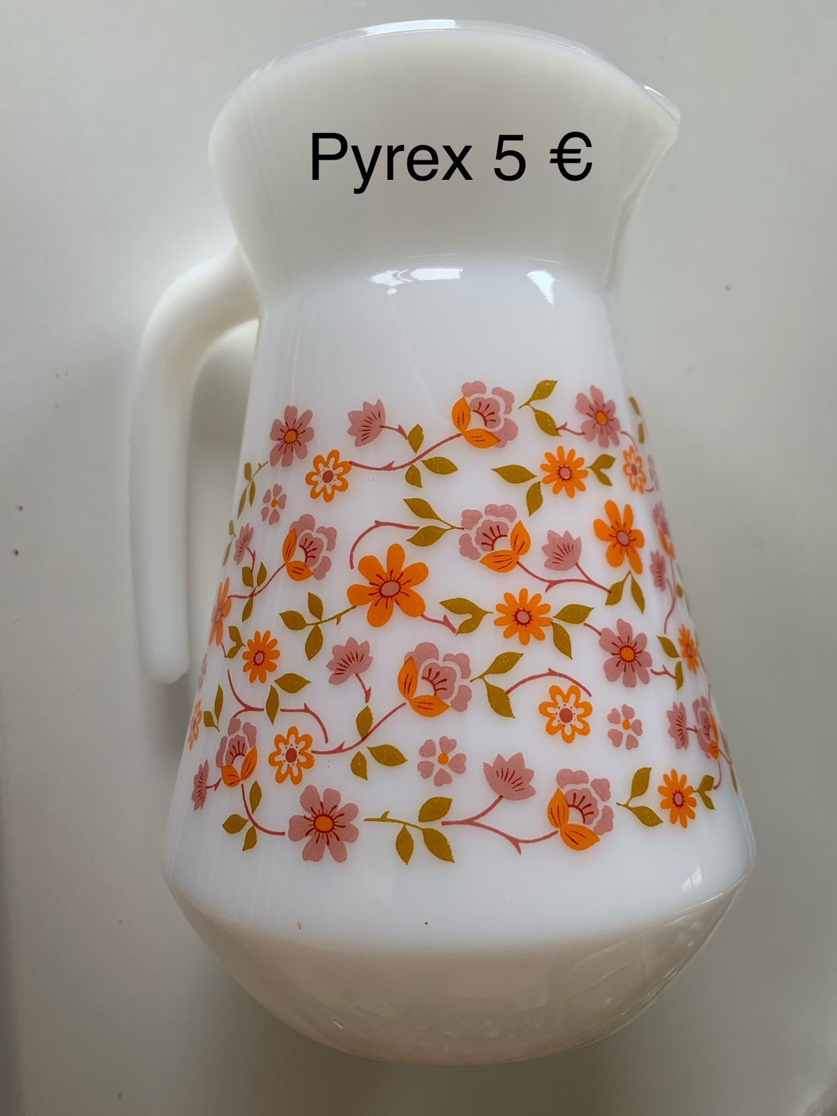 Pichet « vintage » des années 60-70, Maison & Meubles, Cuisine | Vaisselle, Pichet, Vintage, Comme neuf, Verre