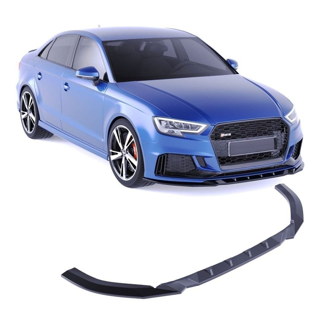 APEX Spoiler Splitter voor Audi RS3 8V Facelift Sportback gl, Verzenden