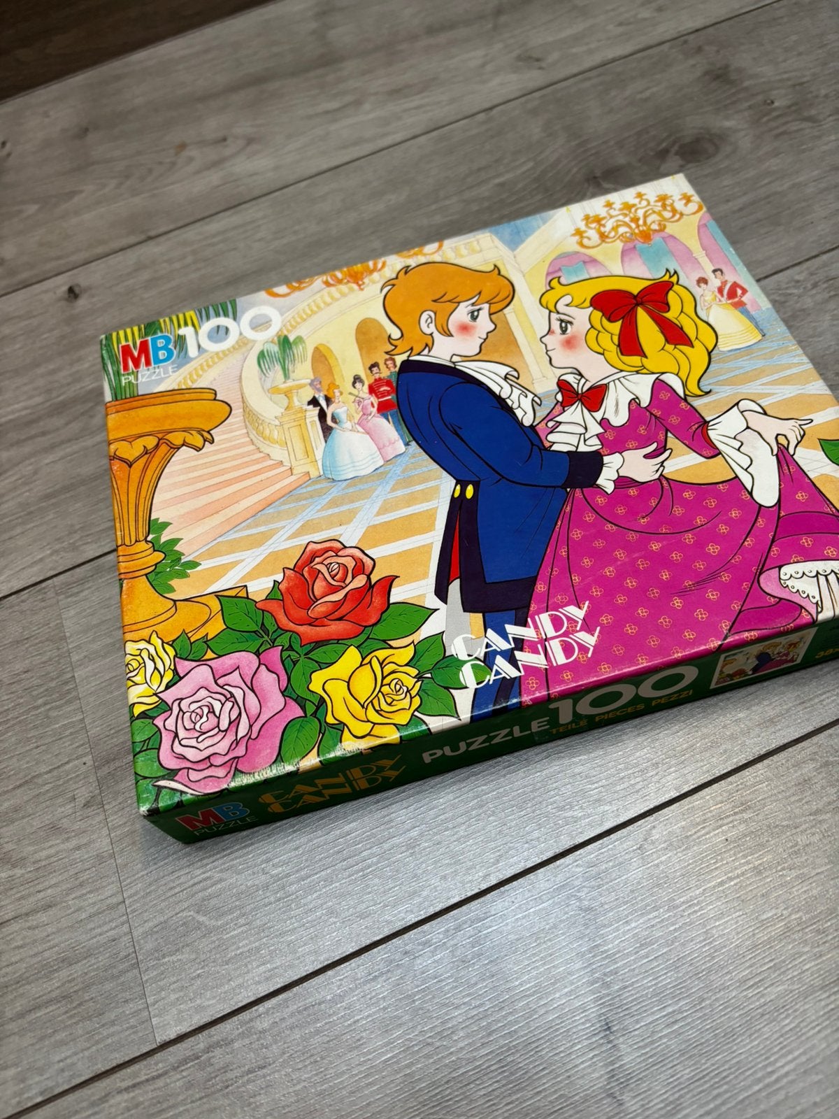 Vintage MB Puzzle 1978 - Candy Candy 100 pièces - COMPLET, Hobby & Loisirs créatifs, 1 ou 2 joueurs, Enlèvement ou Envoi, Utilisé
