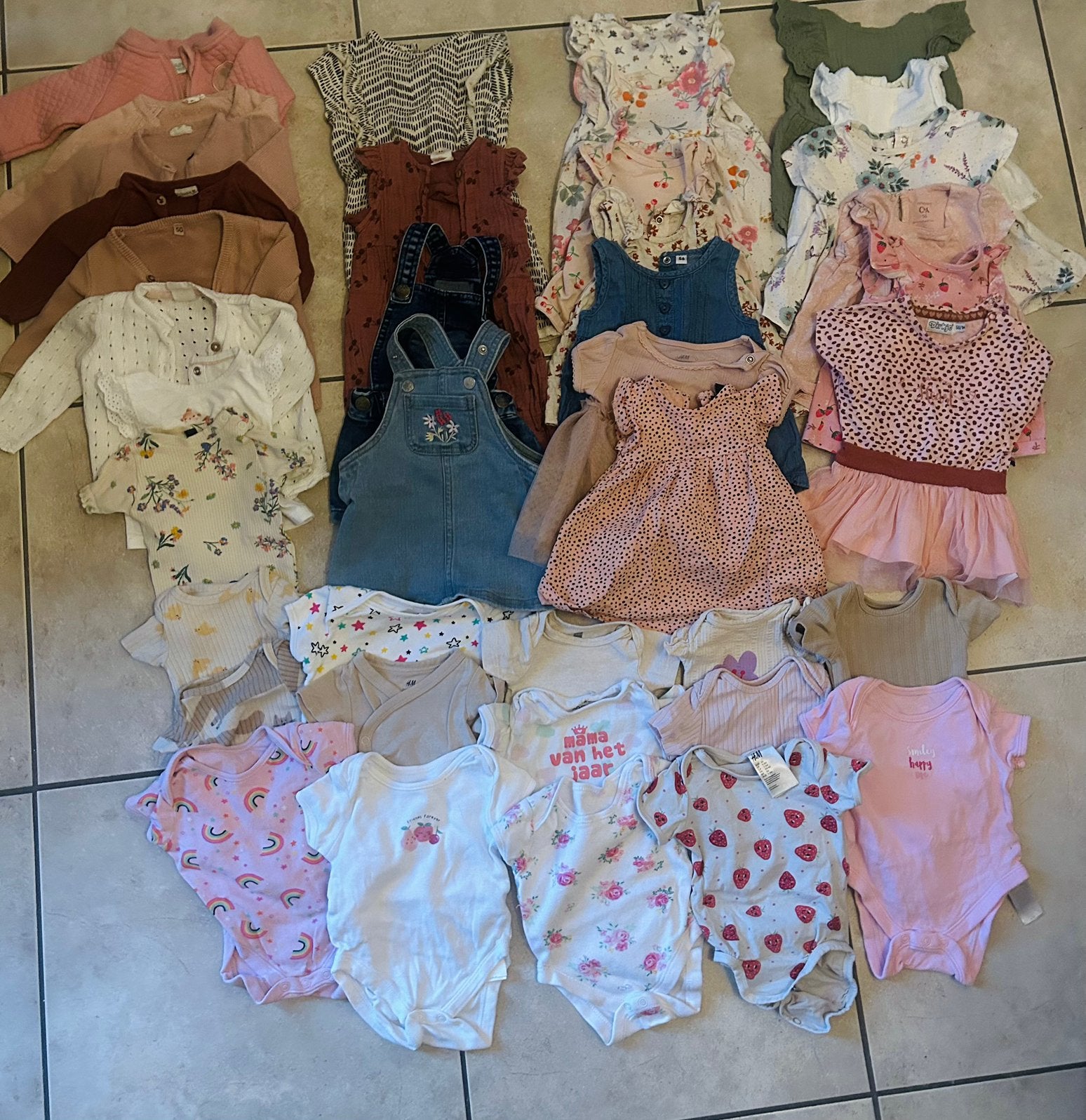 Groot pakket meisjes kleding maat 50/56, Kinderen en Baby's, Ophalen, Maat 50