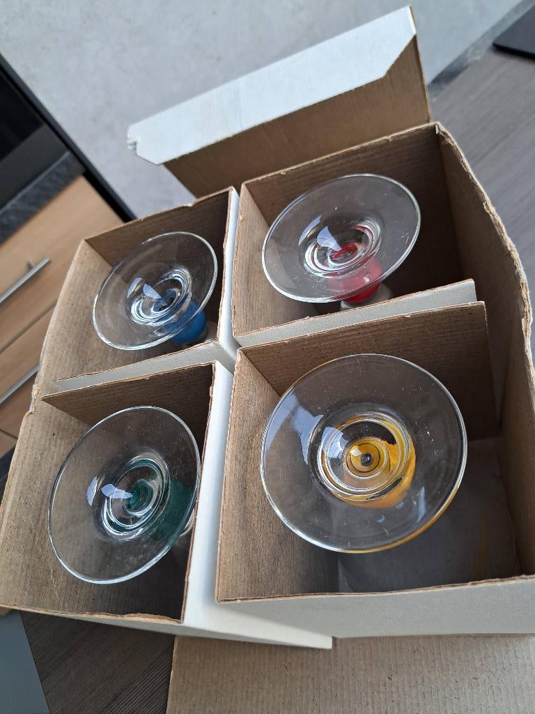 Vintage glazen, Verzamelen, Ophalen, Nieuw, Overige typen