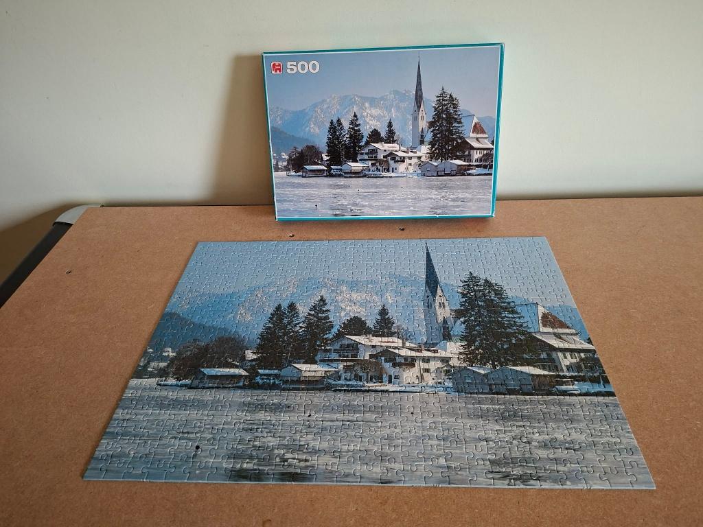 Jumbo: Puzzel Tegernsee Bavaria Duitsland (500 stukken), Hobby en Vrije tijd, Denksport en Puzzels, Ophalen of Verzenden, 500 t/m 1500 stukjes