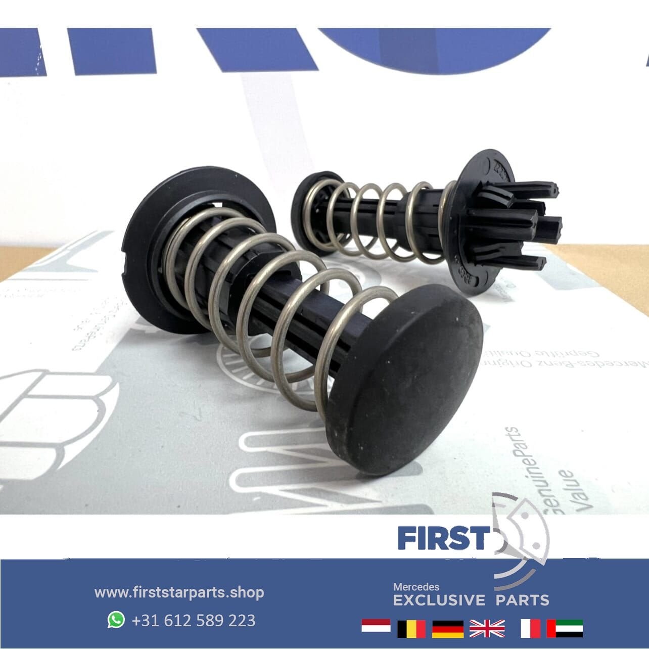 MOTORKAP SCHOKDEMPER VEER MERCEDES A B C CLA CLS E G GL GLA