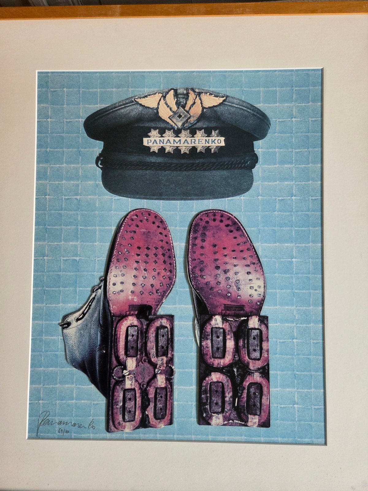 Panamerenko Magnetische schoenen, Antiek en Kunst, Kunst | Litho's en Zeefdrukken, Genummerd, Ophalen of Verzenden