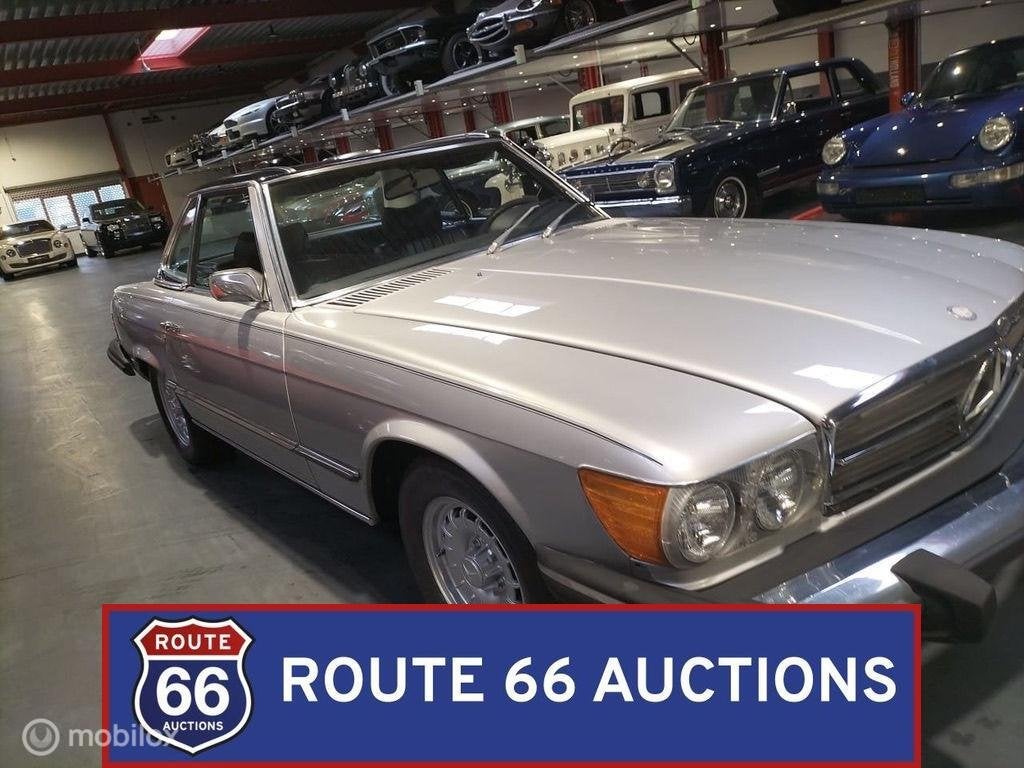 Mercedes-Benz 450 SL | 1975 | Route 66 Auctions, Autos, Achat, Entreprise, Boîte manuelle, Autre carrosserie