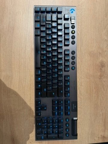 Logitech G915 QWERTY, Computers en Software, Ophalen, Gebruikt, Logitech, Draadloos