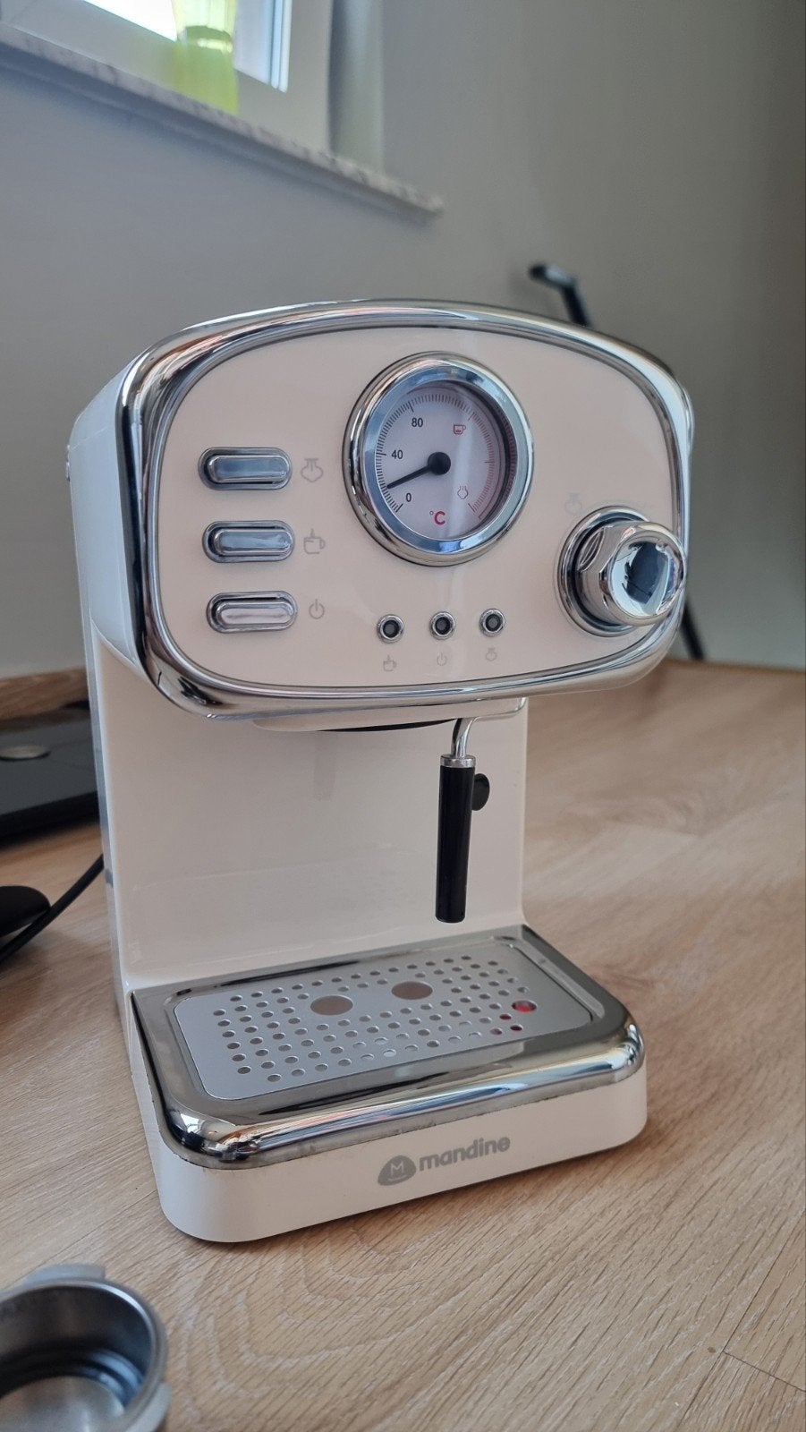 koffiezet, Ophalen