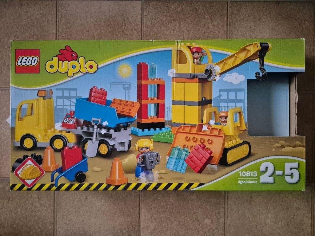 Lego Duplo Grote bouwplaats, Ophalen, Inclusief instructies, Overige thema's, Zo goed als nieuw