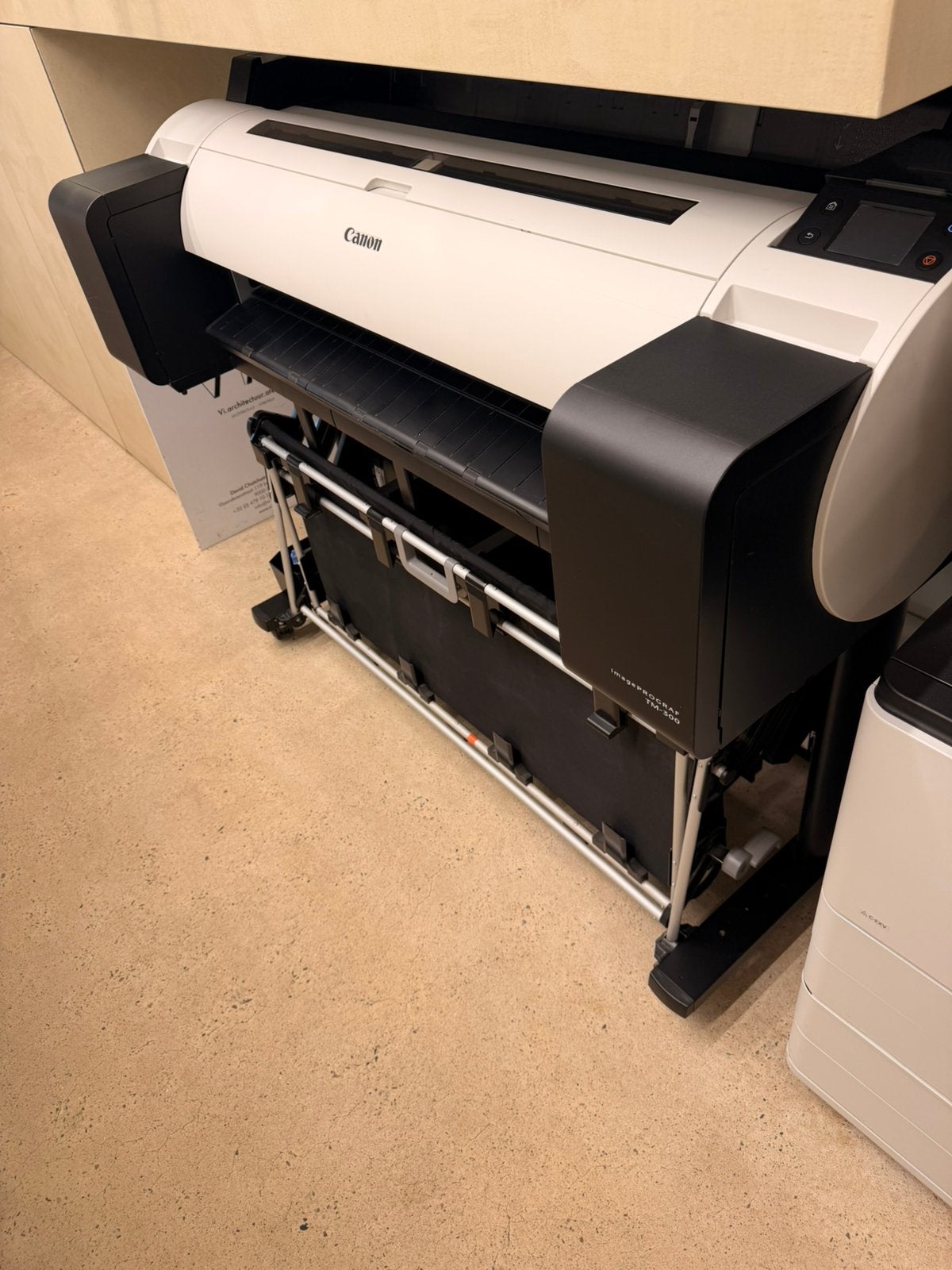 Canon IMAGEPROFRAF TM-300 plotter in zeer goede staat, Computers en Software, Ophalen, Zo goed als nieuw
