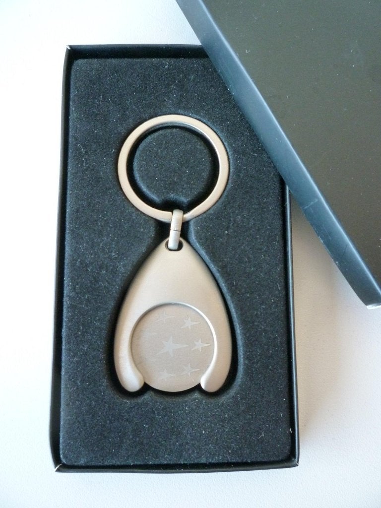 Porte-clé en aluminium brossé, Collections, Enlèvement ou Envoi, Neuf