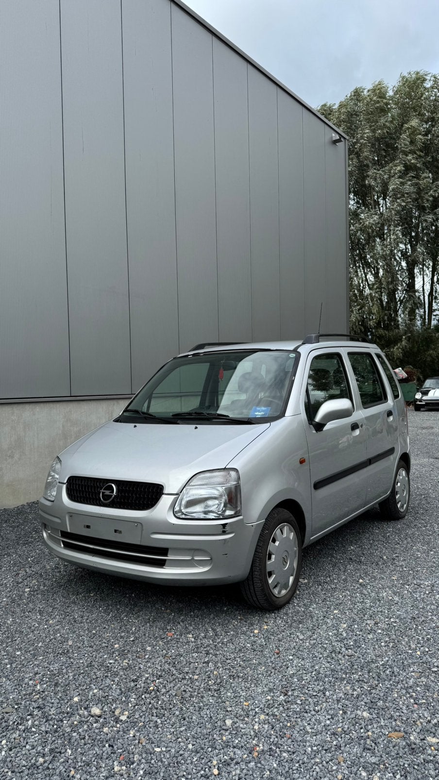 Opel Agila 1.2ess 2001 - 1er propriétaire - 53.000 km ! -, Autos, Argent ou Gris, Entreprise, 5 portes, Tissu