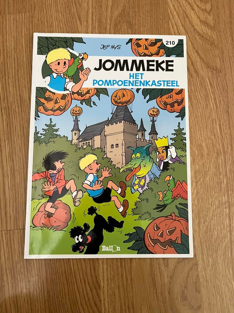 Strip Jommeke. Het pompoenenkasteel, Une BD, Enlèvement ou Envoi, Utilisé