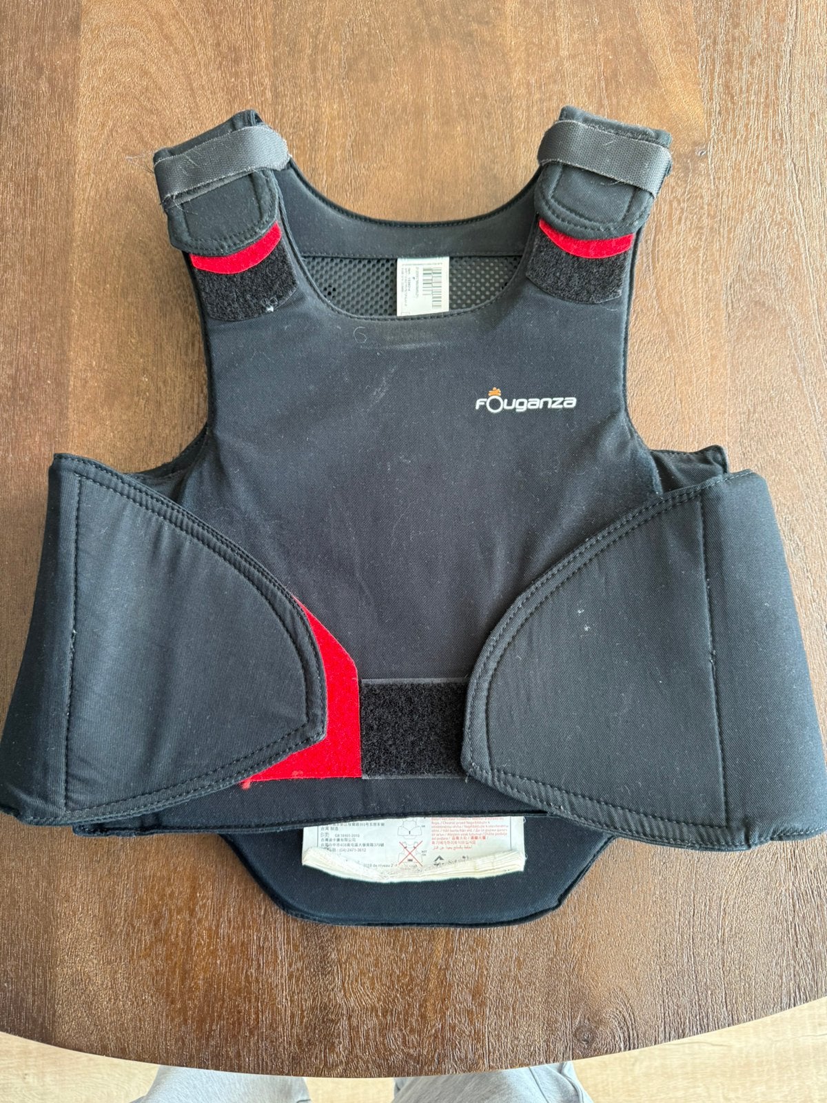 Paard rij harnas 12-14 jaar, Dieren en Toebehoren, Bodyprotector, Ophalen of Verzenden, Zo goed als nieuw, Fouganza